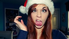 Woman blue eyes redheads