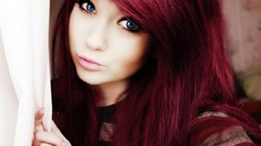 Woman blue eyes redheads amateurs