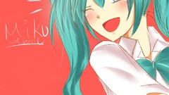 Woman blue hair long hair anime girls blue eyes school uniforms 