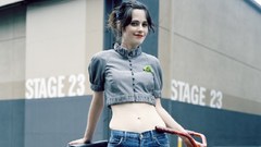 Woman blue jeans Actress