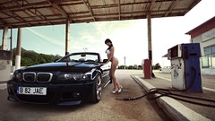 Woman BMW cars girls