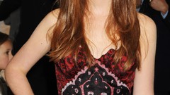 Woman Bonnie Wright Actress blue eyes harry potter redheads 