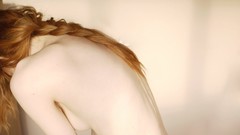 Woman boobs topless sideboobs