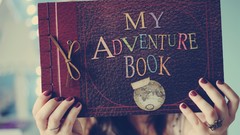 Woman Books Adventure