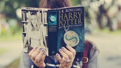 Woman Books bokeh reading harry potter harry potter and the 