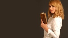 Woman Books Celebrity Billie Piper Actress blondes long hair 