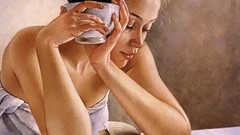 Woman Books reading Francine