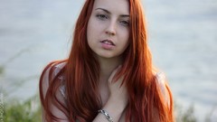 Woman bottom redheads