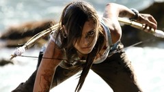Woman bow bows brunettes tomb raider lara croft cosplay cosplay 