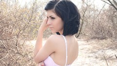 Woman bra outdoors deviantart