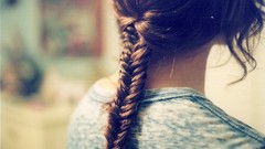 Woman braids