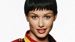 Woman Bridget Moynahan brown eyes brunettes short hair