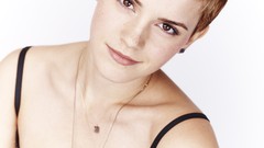 Woman British Actress blondes brunettes short hair emma watson