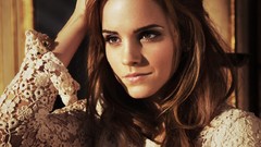 Woman British Actress brunettes emma watson