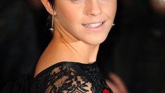 Woman British Actress brunettes short hair emma watson