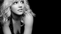 Woman Britney Spears blondes singers Simple Background greyscale