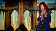 Woman brooklyn bridge susan coffey