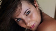 Woman brown eyes brunettes