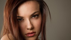 Woman brown eyes brunettes Elizabeth Marx Shelby Carver