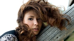 Woman brown eyes brunettes Irina J