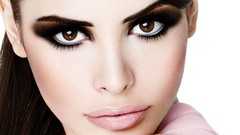 Woman brown eyes brunettes Kemp Muhl