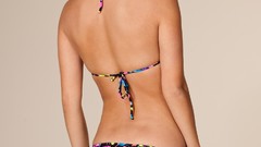 Woman brown eyes brunettes nina agdal swimsuits