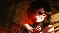 Woman brown Tribal artwork