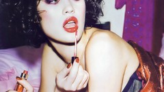 Woman brunettes 2008 olga kurylenko Elle magazine