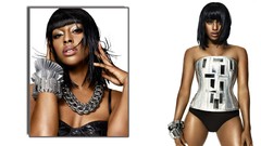 Woman brunettes Alexandra Burke