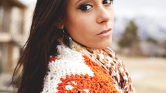 Woman brunettes Allison DeJesus