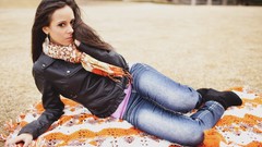 Woman brunettes Allison DeJesus