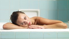 Woman brunettes anna sbitnaya ukrainian bathtubs