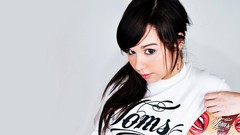 Woman brunettes Ariel Rebel