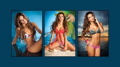 Woman brunettes bikini Catalina Otalvaro