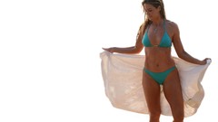 Woman brunettes bikini Denise Richards