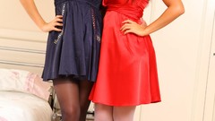 Woman brunettes boobs huge boobs India Reynolds