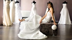 Woman brunettes brides