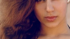 Woman brunettes cleavage Jwaydan