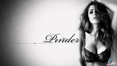 Woman brunettes cleavage Lucy Pinder