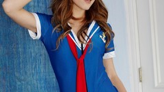 Woman brunettes cosplay teen