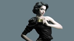 Woman brunettes deepika padukone Simple Background