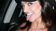 Woman brunettes denise milani cleavage huge boobs