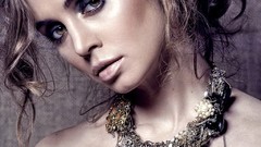 Woman brunettes eliza dushku necklaces