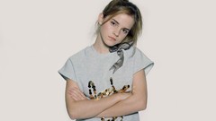 Woman brunettes emma watson