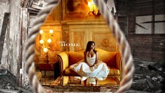 Woman brunettes fantasy art