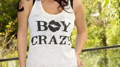 Woman brunettes huge boobs Jelena Jensen