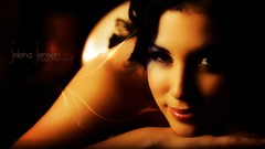 Woman brunettes huge boobs Jelena Jensen