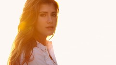 Woman brunettes illuminated Guisela Rhein