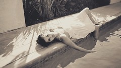 Woman brunettes jaimie alexander