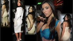 Woman brunettes kim kardashian